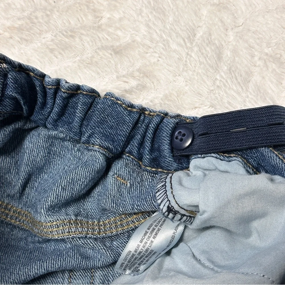 Cat & Jack Boys Relaxed Straight Leg Blue Denim Jeans TWO PAIRS!,  16
